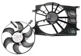 Saab 9-3 900 9000 (94-03) Auxiliary radiator Fan OEM condenser cooling electric