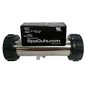 SpaGuts 25-150-0005 Bath Heater Kit, 1.5KW,110V, 7" x 2", Vacuum