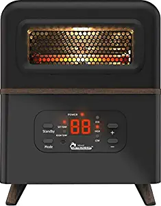 Dr Infrared Heater DR-978 Dual Heating HybridSpace Heater, 1500W with remote , more Heat