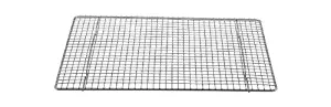 Professional Cross Wire Cooling Rack Half Sheet Pan Grate - 16-1/2" x 12" Drip Screen