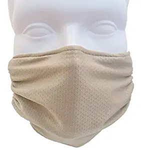 Comfy Mask - Elastic Head Strap Dust Mask by Breathe Healthy - Lawn and Garden, Woodworking, Dust, Drywall and Sanding - Beige