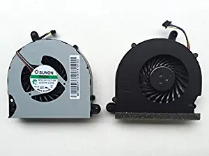 Z-one Fan Replacement for HP Elitebook 8560p 8560w 8570p HP Probook 6570B Series CPU Cooling Fan Cooler, 686311-001 4-Wire 4-pin