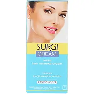 SURGI-CREAM Facial Hair Removal Cream 1 oz (Pack of 4)