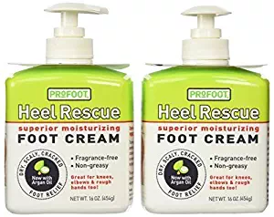 Profoot Care Heel Rescue Superior Moisturizing Foot Cream, 16 Oz (Pack of 2) by Profoot