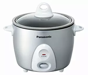 Panasonic SR-G06FG Automatic 3.3 Cup (Uncooked) Rice Cooker (Silver)