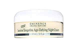 Eminence Organic Skincare Tangerine Age-Defying Night Cream, Jasmine, 2 Ounce