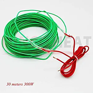 TOLOVI 30 Meters 300W Nursery Incubator Agricultural Greenhouse Soil Hotline Plants Heating Cable