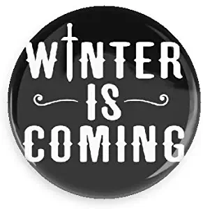 Funny Magnets; Popular Movies: LOTR Lord Of The Rings King Quote Winter Is Coming 3.0 Inch Refrigerator Magnet
