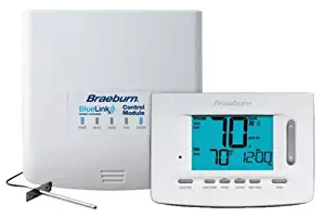 Braeburn 7500 Universal Wireless Kit 7, 5-2 Day or Non-Programmable 3H / 2C (Includes Thermostat, Control Module and Supply Air Sensor)