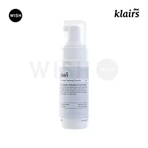 KLAIRS] Rich Moist Foaming Cleanser, hypoallergenic face wash, for sensitive skin, 100ml, 3.38oz