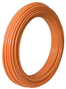 SharkBite U860O100 PEX Pipe 1/2 Inch, Orange, Heat Radiant Barrier, Potable Water, Push-to-Connect Plumbing Fittings, 100 Foot Coil