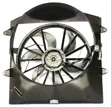 TYC 620200 Jeep Grand Cherokee Replacement Radiator/Condenser Cooling Fan Assembly