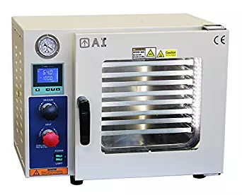 Across International AT09.220 Ai AccuTemp 5 Sided Heating Vacuum Oven with Back-Fill Capability, Limited Time Special, 220V, 0.9 cu. ft.