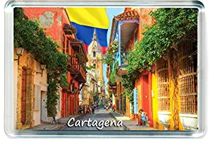 H033 Cartagena Refrigerator Magnet Colombia Travel Fridge Magnet