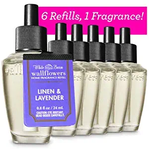 Bath & Body Works Linen & Lavender Wallflowers Refill - 6 Packs