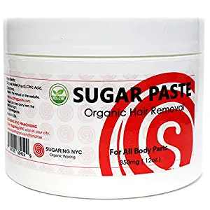 Sugar Paste Hair Removal by Sugaring NYC for Home Use (Bikini, Brazilian, Legs, Arms, Back, Chest, Underarms)