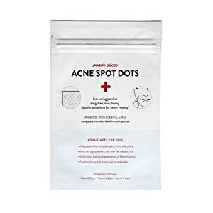 peach slices Acne Spot Dots Facial Treatment - 30 Patches