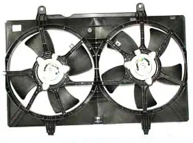 TYC 620940 Nissan Quest Replacement Radiator/Condenser Cooling Fan Assembly