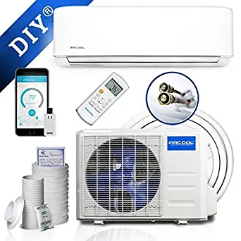 MRCOOL DIY 36,000 BTU Ductless Mini Split Air Conditioner and Heat Pump System with Wireless-Enabled Smart Controller; Works with Alexa, Google or App; 230V AC