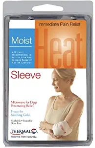 Thermalon Microwave Activated Moist Heat-Cold Sleeve for Hand, Wrist, Elbow, 5.5" x 7"