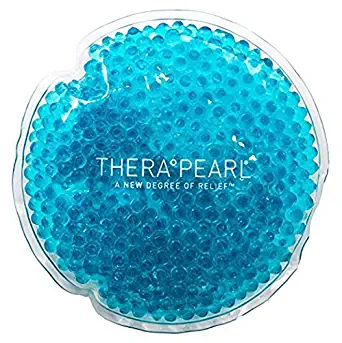 TheraPearl Round Pearl Pack, Reusable and Flexible Hot Cold Therapy Pack with Gel Beads, Best Ice Pack for Pain Relief, Swelling, and Sports Injuries