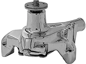Tuff Stuff 1449NA Chrome Long Water Pump for Small Block Chevy