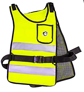 AllTuff USA Hi Vis Lime with Reflectors Super Chill Cooling Vest