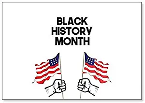 Black History Month Illustration Fridge Magnet