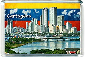 H044 Cartagena Refrigerator Magnet Colombia Travel Fridge Magnet