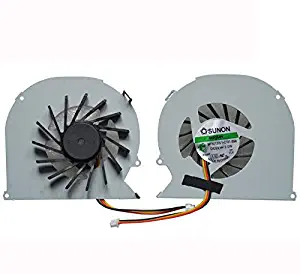 Z-one Fan Replacement for Dell-Inspiron 15R 5520 5525 7520 CPU Cooling Fan Y5HVW 0Y5HVW 3-pin 3-Wires