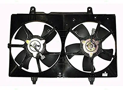 Dual Cooling Fan Motor Assembly Replacement for Nissan Van 214815Z00A