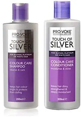 Touch Of Silver Shampoo 200 Ml & Conditioner 200Ml by Provoke