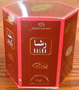 Rasha - 6ml (.2oz) Roll-on Perfume Oil by Al-Rehab (Box of 6)
