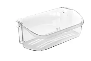 240356402 Clear Refrigerator Door Bin Side Shelf for Electrolux and Frigidaire, Upper Slot Replacement Shelf, Gallon Size - Replaces AP2549958, 240430312, 240356416, 240356407, and more
