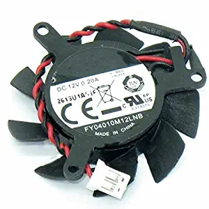 FY04010M12LNB Replacement Video Card Cooling Fan For GeForce 605/620 Graphics Card Fan DC 12V 0.2A 37mm 2.5 Pin