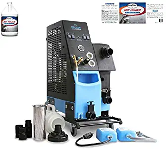 Escape ETM-LX-115 Electric Truckmount Featuring Dual Mytee Ametek Hybrid Vacuum Motors, 115V+ Bulk Carpet Extractor Cleaner - 16 Quarts Included Makes 85 to 256 Gallons - Bundle 2 Items