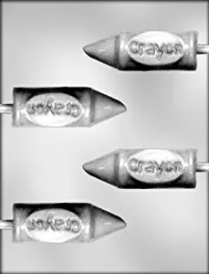 CK Products 3-3/4-Inch Giant Crayon Sucker Chocolate Mold