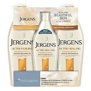 Jergens Ultra Healing Lotion Triple Pack 2/21 oz. bottles and 1/10 ounce bottle