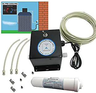 mistcooling Residential AC Pre-Cool Kit (24 Nozzles 75 Ft)-Cool Your AC