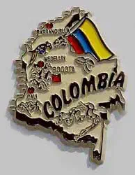 Flagline Colombia - Magnet