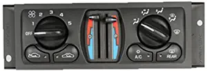 ACDelco 15-72736 GM Original Equipment Heating and Air Conditioning Control Panel with Rear Window Defogger Switch