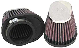 K&N RC-0982 Motorcycle Universal Chrome Air Filter