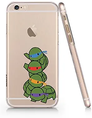 Ninja Turtle Slim Transparent Iphone 7 Case, Clear Iphone Hard Cover Case For Apple Iphone 7 Emerishop (VAE131.7sl)