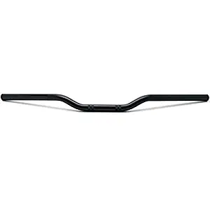 Krator Motorcycle Handlebar 7/8" Black Bars Euro Style For Kawasaki Ninja 650R 650 R