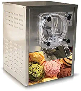 Kolice Ment to Door 15-20L/H Mini Tabletop countertop Hard ice Cream Maker Mini Desktop Hard ice Cream Machine Filled with Full Refrigerant