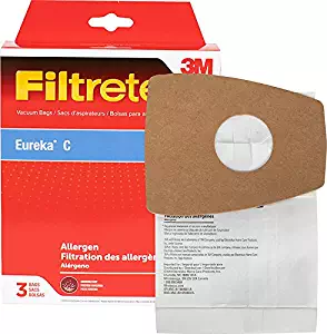 3M Filtrete Eureka C Allergen Vacuum Bag Red