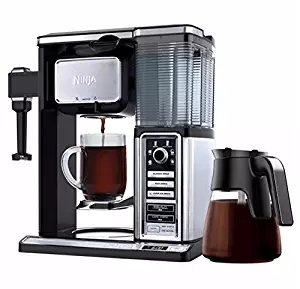 Ninja Coffee Maker CF090CO 50 oz. Glass Carafe Reusable Filter (Certified Refurbished)