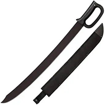 Tactical Machete Survival Cutlass Polypropylene Handle Nylon Sheath/24"