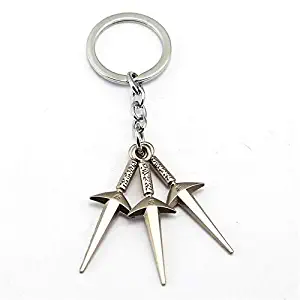 Value-Smart-Toys - anime NARUTO Keychain Shuriken Sharingan Key Chain Key Ring Holder Pendant bag charm Jewelry favorite gifts