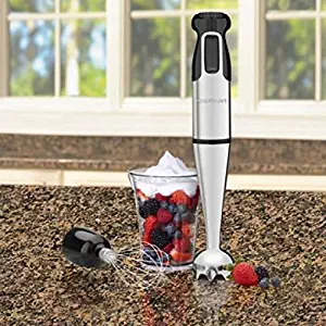 Cuisinart HB-155PC Smart Stick Hand Blender with Blending and Whisk Attachments (Certified Refurbished)